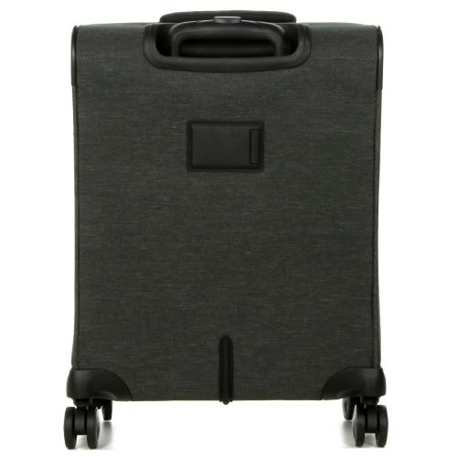 Чемодан маленький S тканевый Airtex 6659 54x40x23см 50л Серый