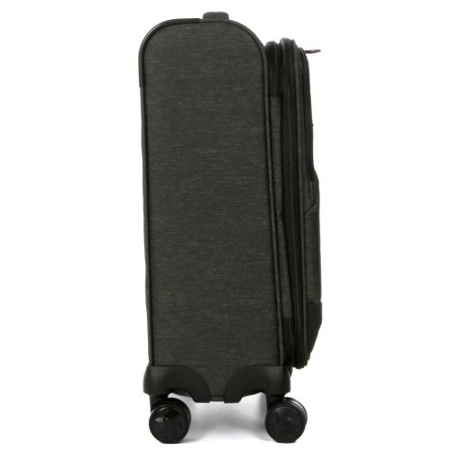 Чемодан маленький S тканевый Airtex 6659 54x40x23см 50л Серый