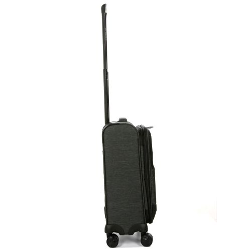 Чемодан маленький S тканевый Airtex 6659 54x40x23см 50л Серый