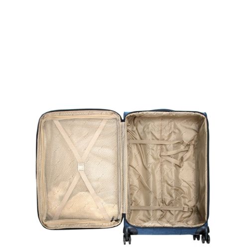 Чемодан большой L тканевый Airtex 6659 79x48x32см 121л Синий