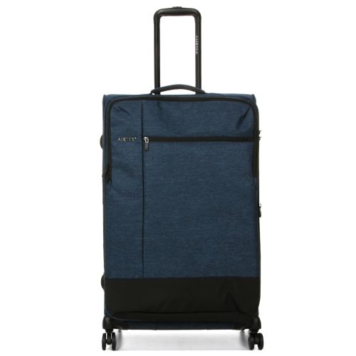 Чемодан большой L тканевый Airtex 6659 79x48x32см 121л Синий