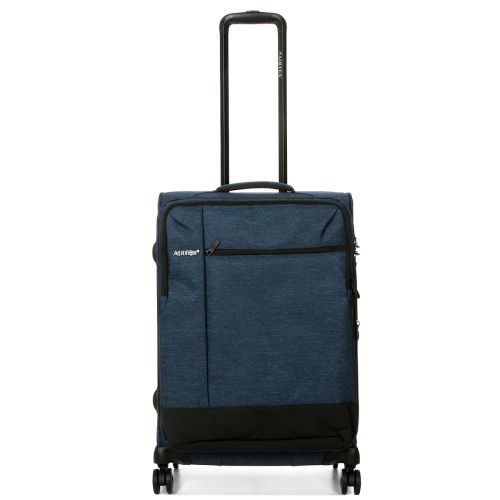 Чемодан средний М тканевый Airtex 6659 66x44x59см 85л Синий