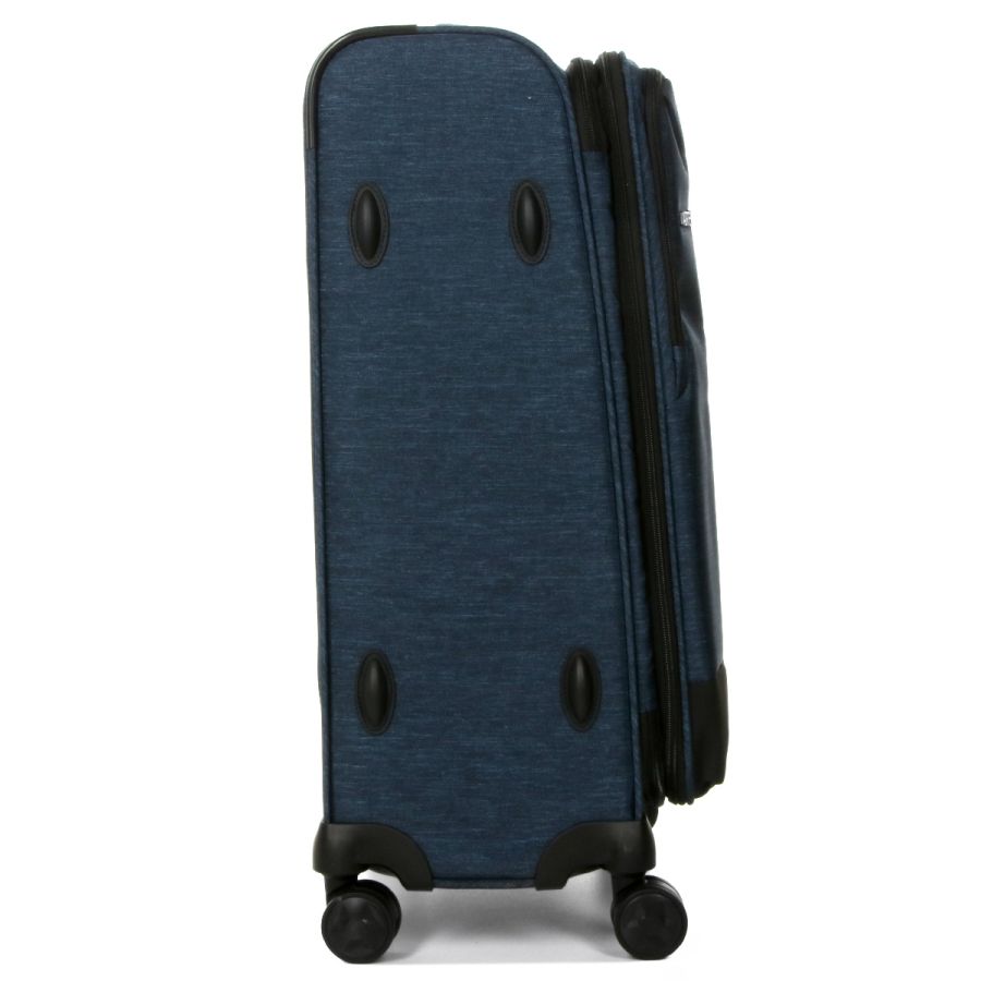 Чемодан средний М тканевый Airtex 6659 66x44x59см 85л Синий