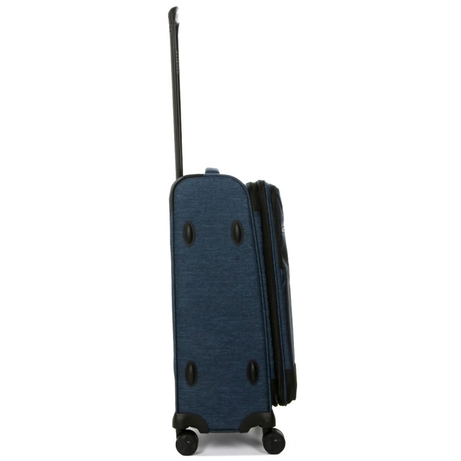 Чемодан средний М тканевый Airtex 6659 66x44x59см 85л Синий