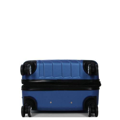 Чемодан средний M ABS-пластик Madisson Snowball 03403 68х44х27см 68+13л Темно-синий