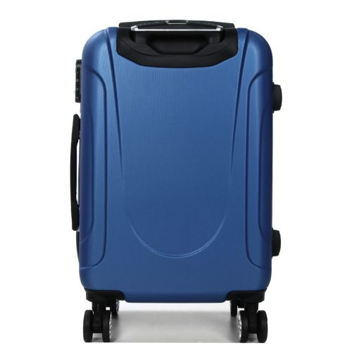 Чемодан маленький S ABS-пластик Madisson Snowball 03403 58х38х23см 35 л Темно-синий