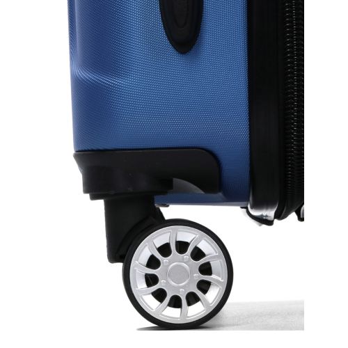 Чемодан маленький S ABS-пластик Madisson Snowball 03403 58х38х23см 35 л Темно-синий