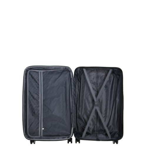 Чемодан большой L ABS-пластик Madisson Snowball 03403 78х52х32см 103+17л Голубой