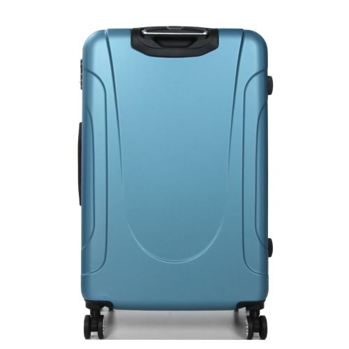 Чемодан большой L ABS-пластик Madisson Snowball 03403 78х52х32см 103+17л Голубой