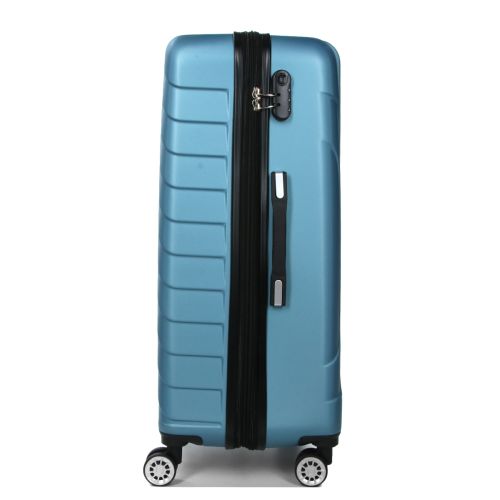 Чемодан большой L ABS-пластик Madisson Snowball 03403 78х52х32см 103+17л Голубой