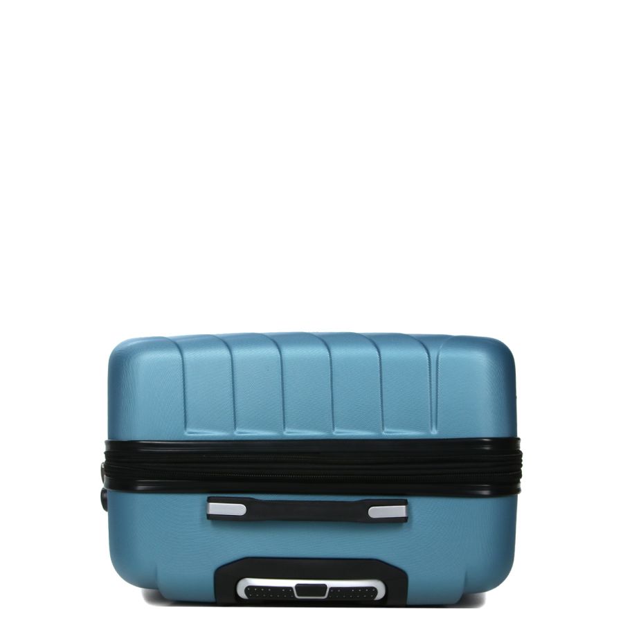 Чемодан большой L ABS-пластик Madisson Snowball 03403 78х52х32см 103+17л Голубой