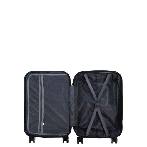 Чемодан маленький S ABS-пластик Madisson Snowball 03403 58х38х23см 35 л Голубой
