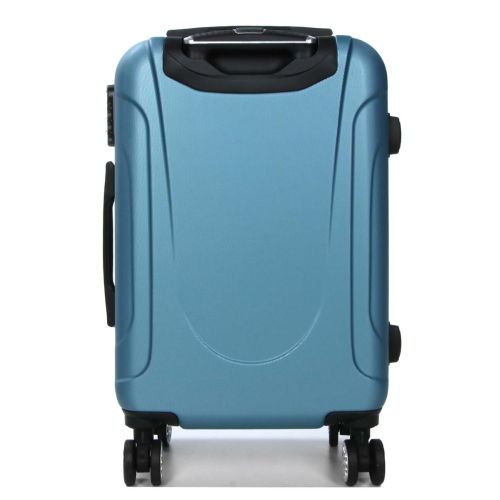 Чемодан маленький S ABS-пластик Madisson Snowball 03403 58х38х23см 35 л Голубой