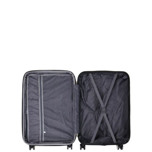 Чемодан средний M ABS-пластик Madisson Snowball 03403 68х44х27см 68+13л Желтый