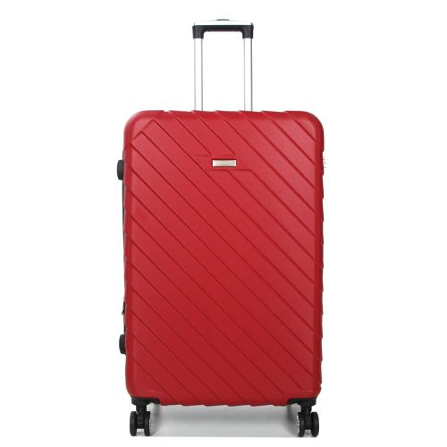 Чемодан большой L ABS-пластик Madisson Snowball 03403 78х52х32см 103+17л Красный