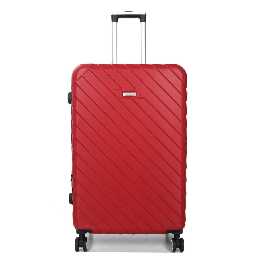 Чемодан большой L ABS-пластик Madisson Snowball 03403 78х52х32см 103+17л Красный