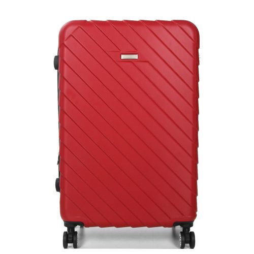 Чемодан большой L ABS-пластик Madisson Snowball 03403 78х52х32см 103+17л Красный