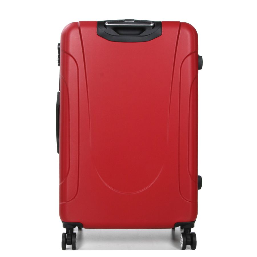 Чемодан большой L ABS-пластик Madisson Snowball 03403 78х52х32см 103+17л Красный