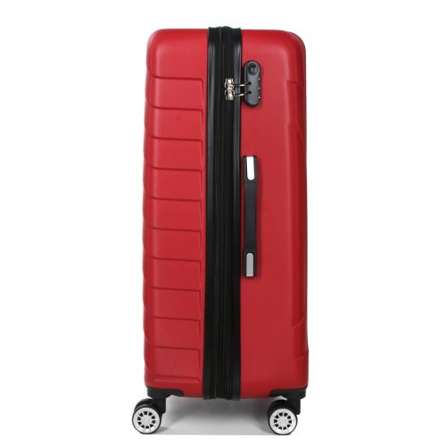 Чемодан большой L ABS-пластик Madisson Snowball 03403 78х52х32см 103+17л Красный