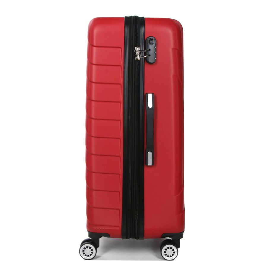 Чемодан большой L ABS-пластик Madisson Snowball 03403 78х52х32см 103+17л Красный