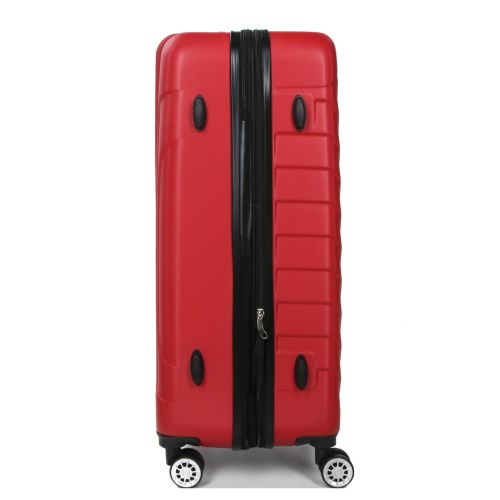 Чемодан большой L ABS-пластик Madisson Snowball 03403 78х52х32см 103+17л Красный