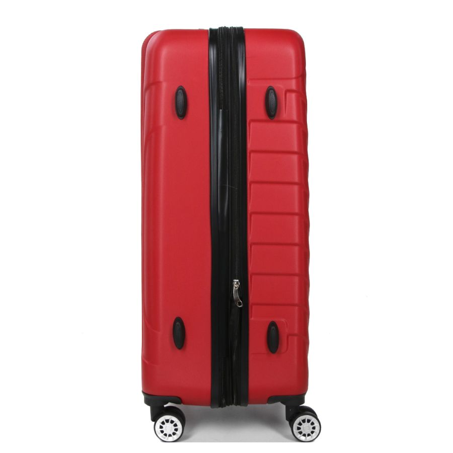 Чемодан большой L ABS-пластик Madisson Snowball 03403 78х52х32см 103+17л Красный