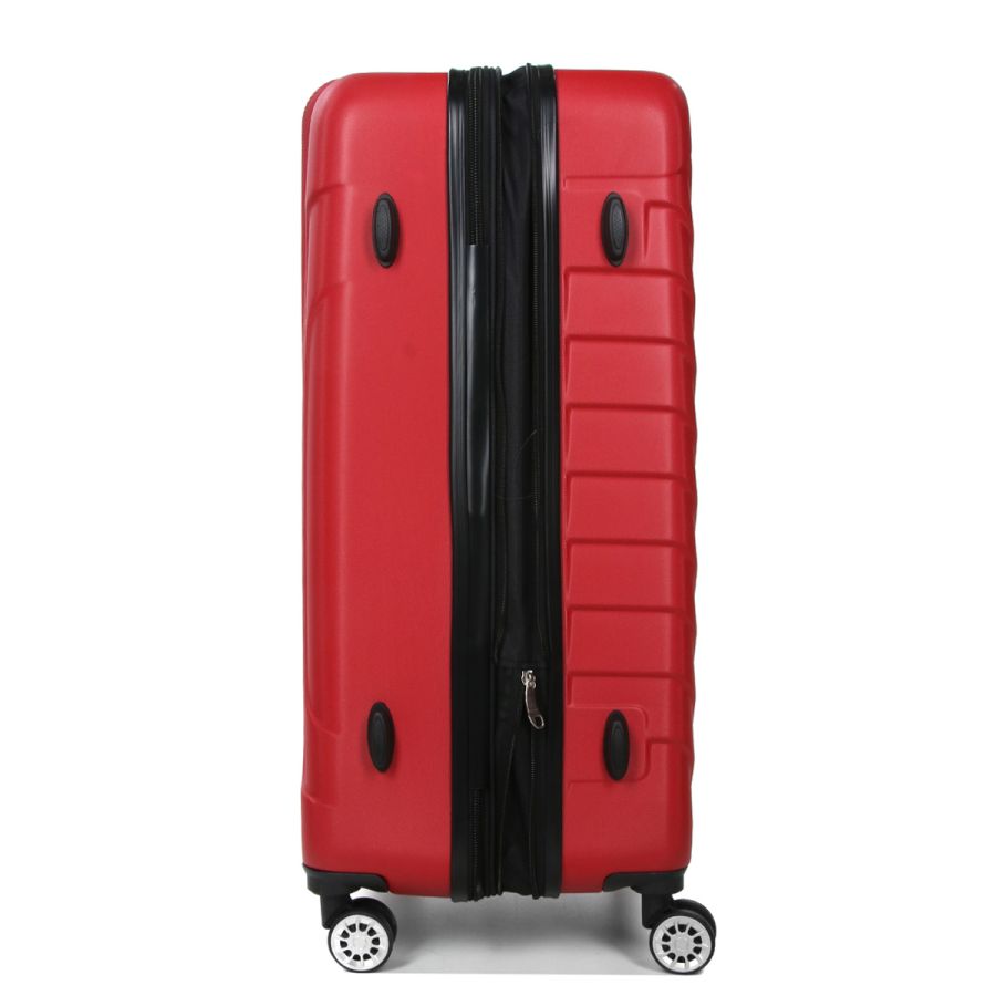 Чемодан большой L ABS-пластик Madisson Snowball 03403 78х52х32см 103+17л Красный