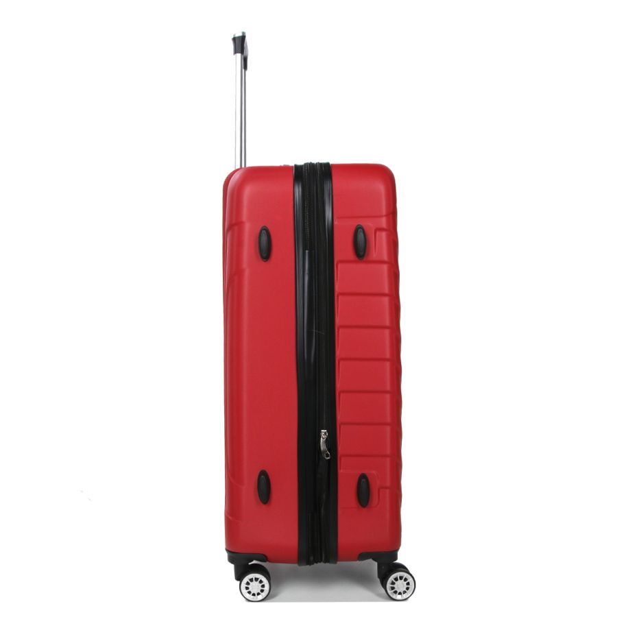 Чемодан большой L ABS-пластик Madisson Snowball 03403 78х52х32см 103+17л Красный