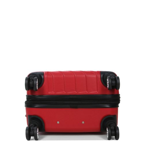 Чемодан средний M ABS-пластик Madisson Snowball 03403 68х44х27см 68+13л Красный
