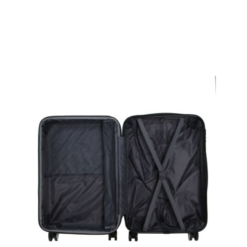 Чемодан средний M ABS-пластик Madisson Snowball 03403 68х44х27см 68+13л Красный