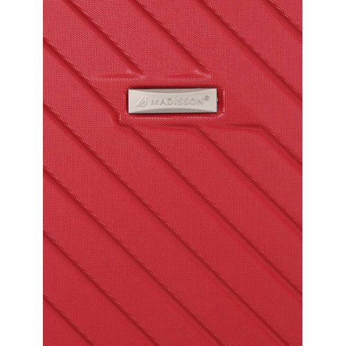 Чемодан средний M ABS-пластик Madisson Snowball 03403 68х44х27см 68+13л Красный