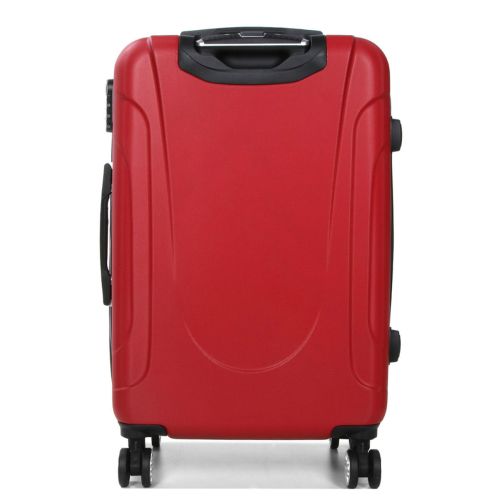 Чемодан средний M ABS-пластик Madisson Snowball 03403 68х44х27см 68+13л Красный