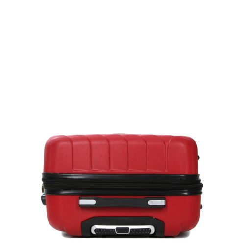 Чемодан средний M ABS-пластик Madisson Snowball 03403 68х44х27см 68+13л Красный