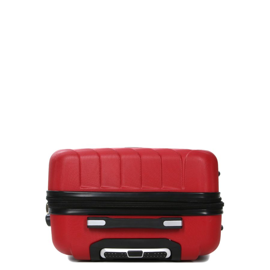 Чемодан средний M ABS-пластик Madisson Snowball 03403 68х44х27см 68+13л Красный