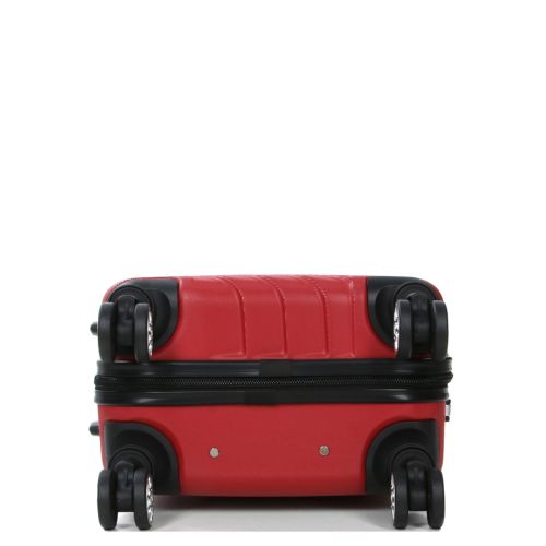Чемодан маленький S ABS-пластик Madisson Snowball 03403 58х38х23см 35л Красный