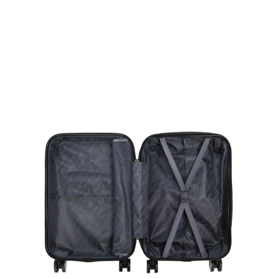 Чемодан маленький S ABS-пластик Madisson Snowball 03403 58х38х23см 35л Красный