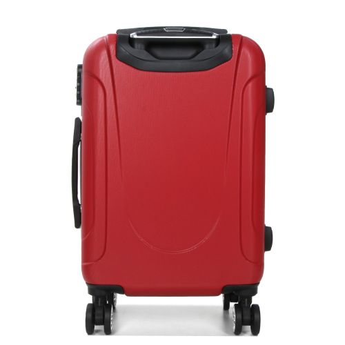 Чемодан маленький S ABS-пластик Madisson Snowball 03403 58х38х23см 35л Красный