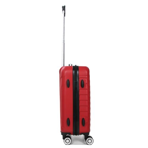 Чемодан маленький S ABS-пластик Madisson Snowball 03403 58х38х23см 35л Красный