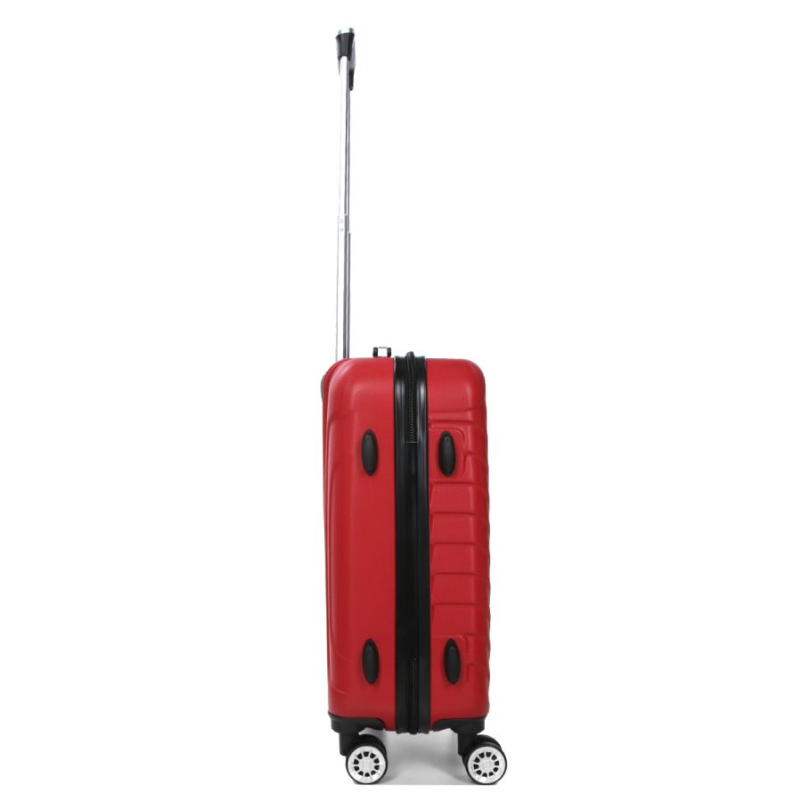 Чемодан маленький S ABS-пластик Madisson Snowball 03403 58х38х23см 35л Красный