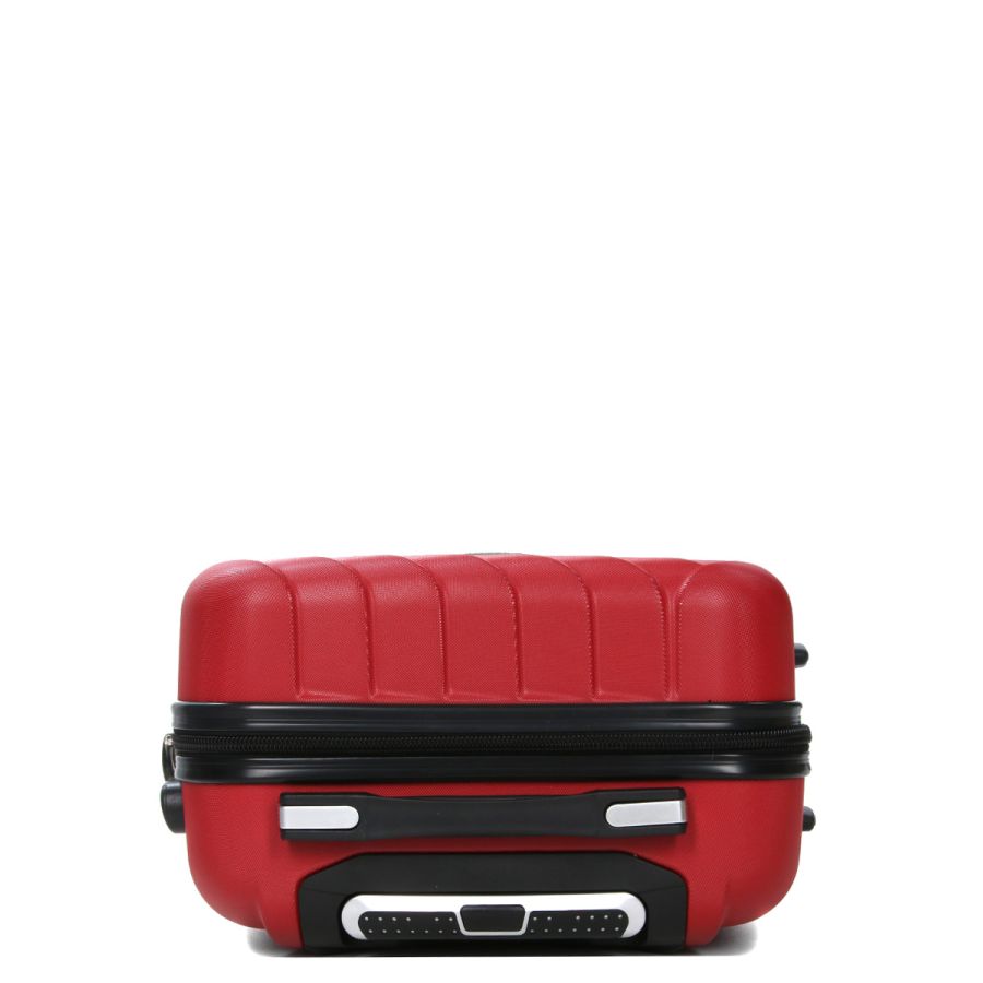Чемодан маленький S ABS-пластик Madisson Snowball 03403 58х38х23см 35л Красный