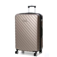 Чемодан большой L ABS-пластик Madisson Snowball 03403 78х52х32см 103+17л Шампань