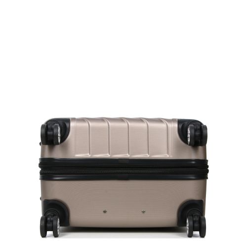Чемодан большой L ABS-пластик Madisson Snowball 03403 78х52х32см 103+17л Шампань