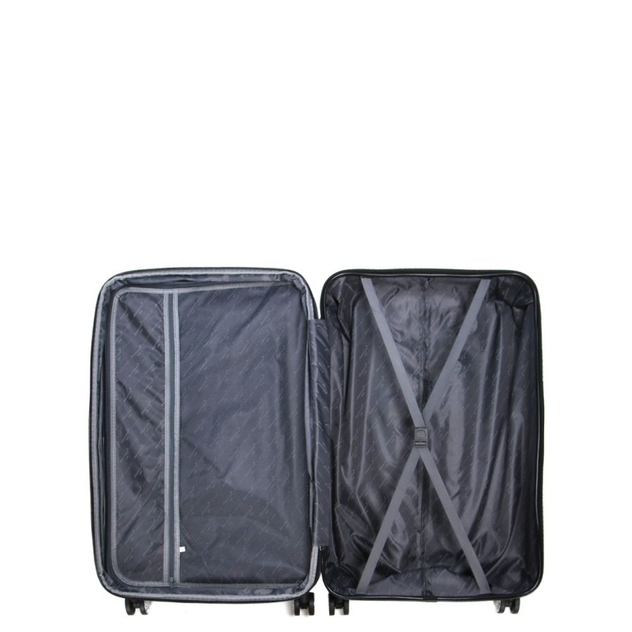 Чемодан большой L ABS-пластик Madisson Snowball 03403 78х52х32см 103+17л Шампань