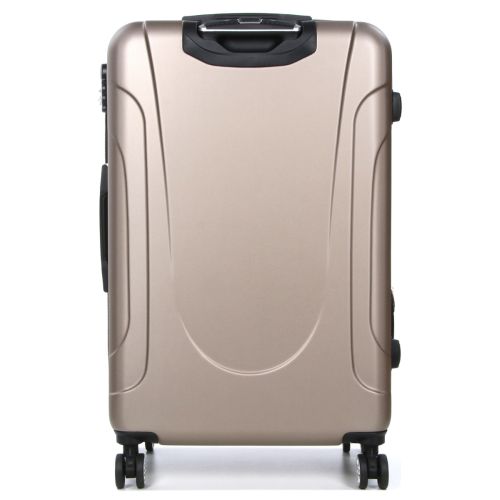 Чемодан большой L ABS-пластик Madisson Snowball 03403 78х52х32см 103+17л Шампань