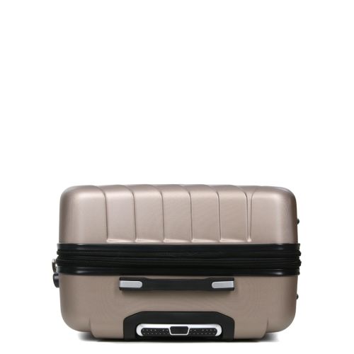 Чемодан большой L ABS-пластик Madisson Snowball 03403 78х52х32см 103+17л Шампань