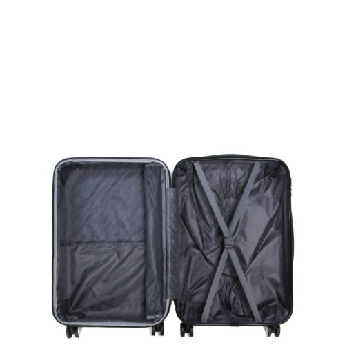 Чемодан средний M ABS-пластик Madisson Snowball 03403 68х44х27см 68+13л Шампань