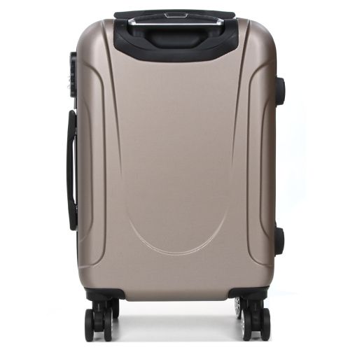 Чемодан маленький S ABS-пластик Madisson Snowball 03403 58х38х23см 35 л Шампань