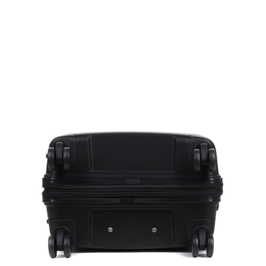 Чемодан средний M полипропилен  Worldline Airtex 282 74л 64×41×26см Черный