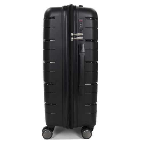 Чемодан средний M полипропилен  Worldline Airtex 282 74л 64×41×26см Черный