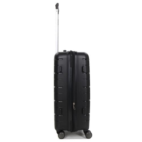 Чемодан средний M полипропилен  Worldline Airtex 282 74л 64×41×26см Черный